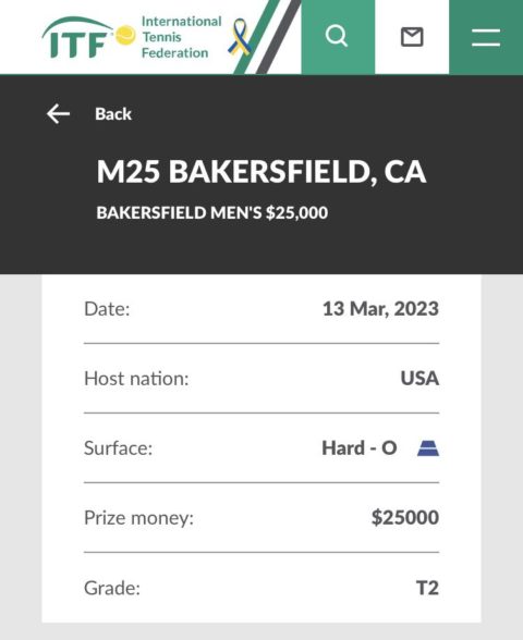 ITF M25 Bakersfield